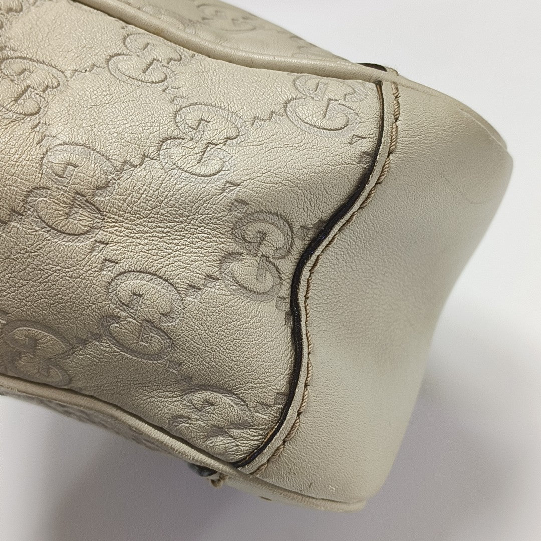 Mayfair Monogram Calfskin Beige