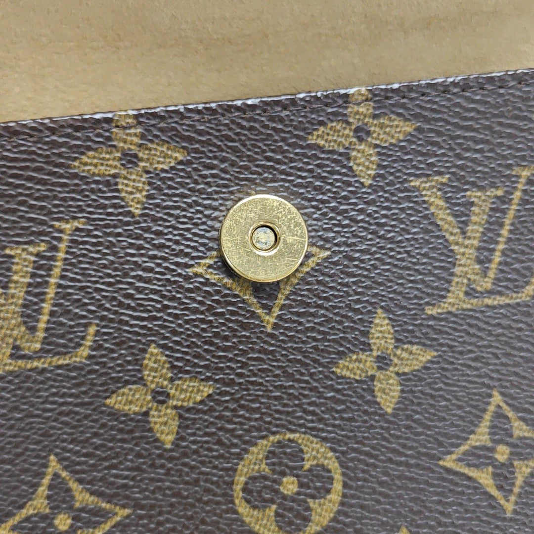 FLORENTINE Monogram Coated Canvas Brown