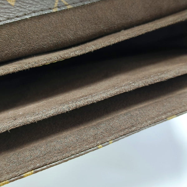 MÉTIS MM Monogram Coated Canvas Brown
