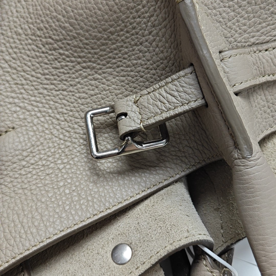 BIG BAG Small Calfskin Gray