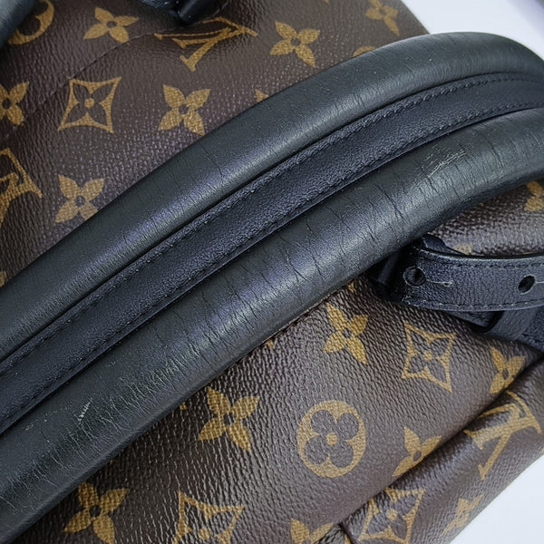 PALM SPRINGS PM Monogram Coated Canvas Brown