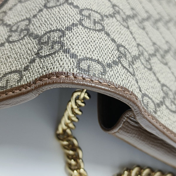Horsebit 1955 WOC Monogram Coated Canvas Beige