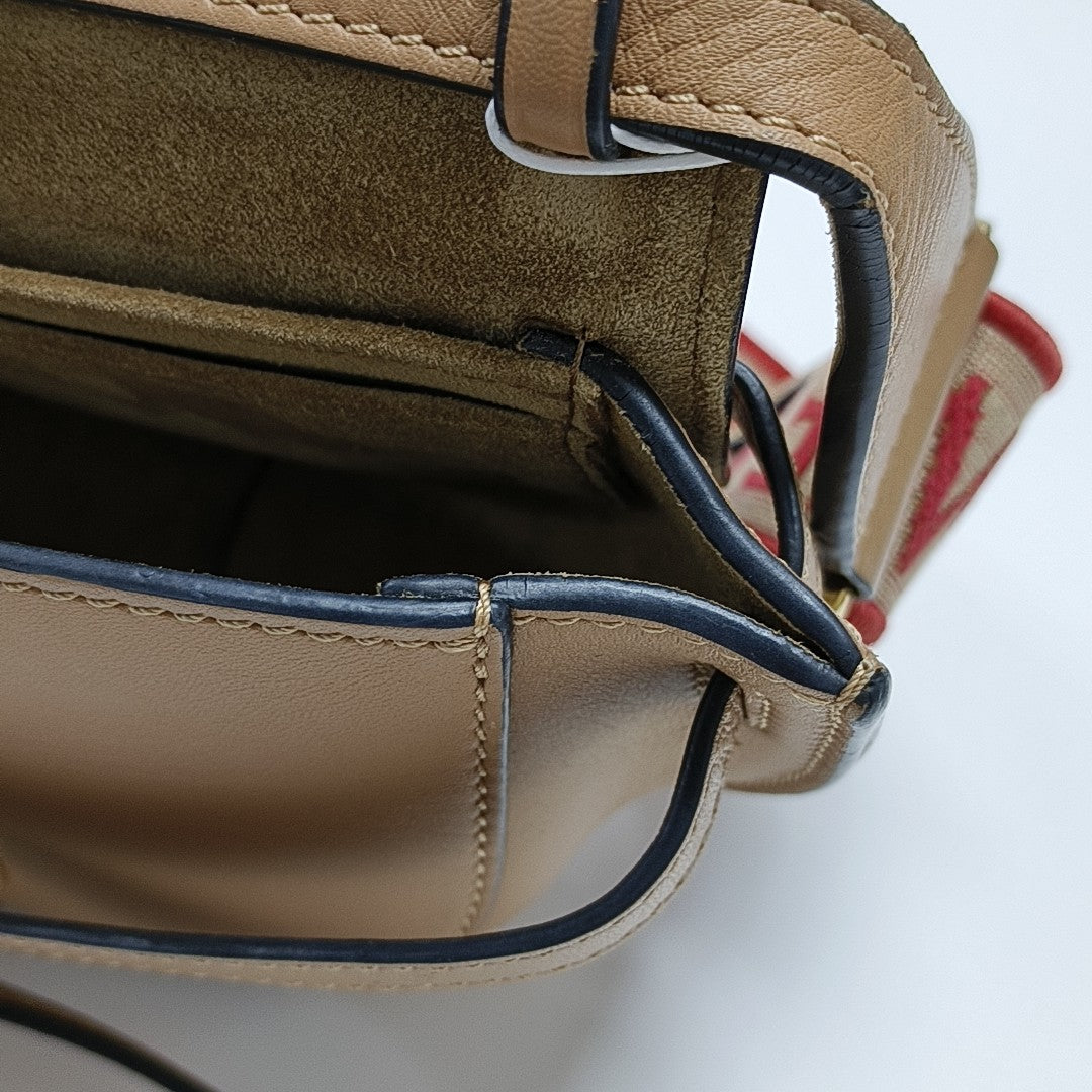 Gate Mini Calfskin Beige