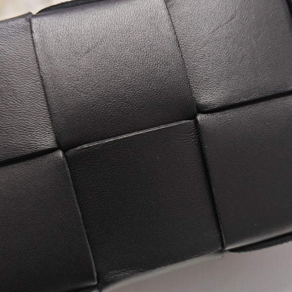 Brick Cassette Small Lambskin Black