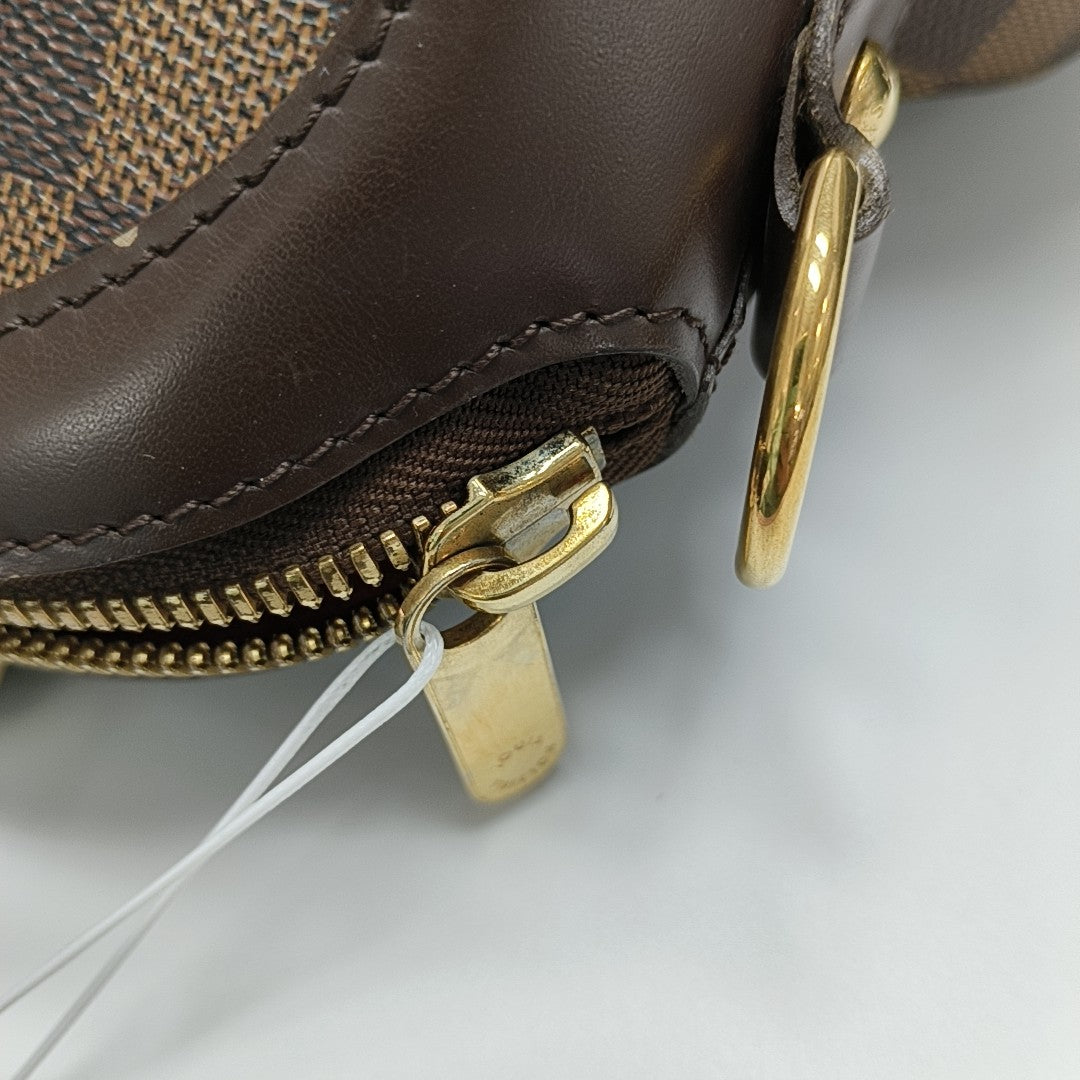 TREVI PM Damier Ebene Coated Canvas Brown