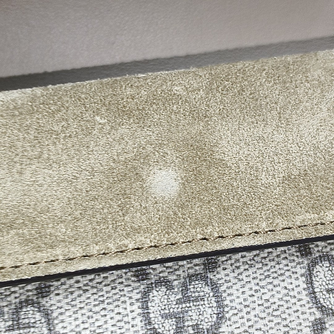 Dionysus Super Mini Monogram Coated Canvas Beige