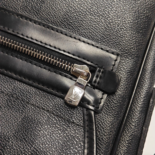 DANIEL Damier Graphite Coated Canvas Gray