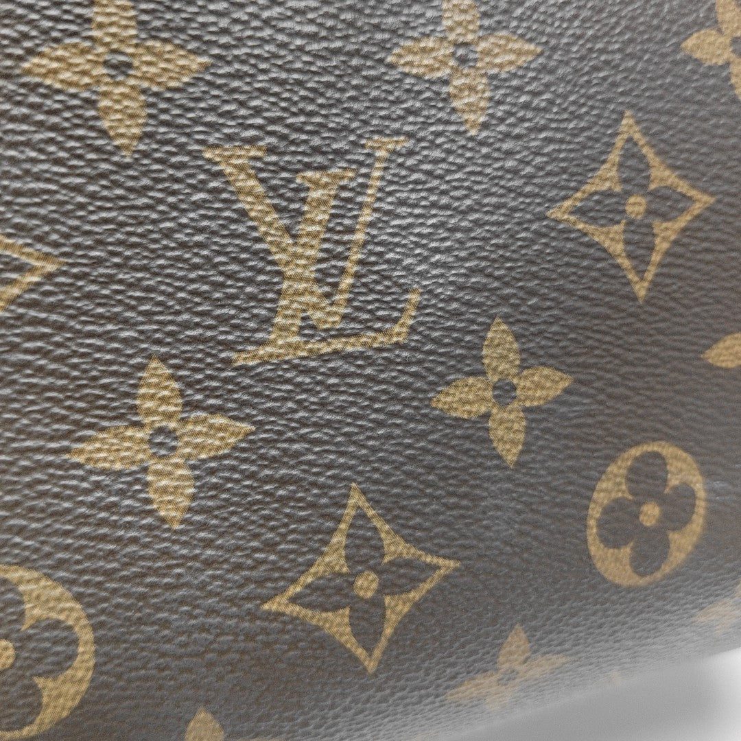 DOPP Monogram Coated Canvas Brown