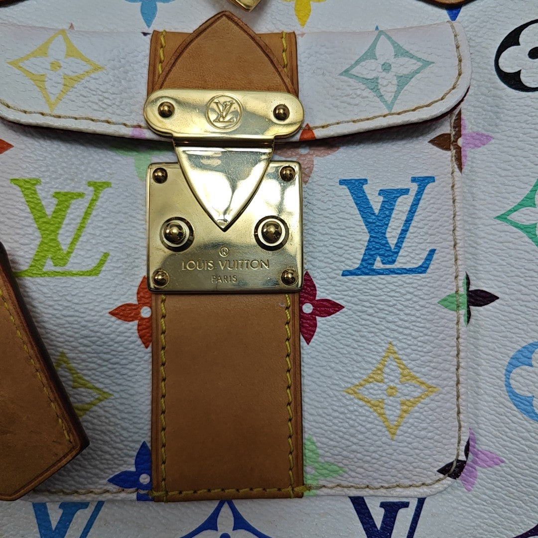 SPEEDY 30 Monogram Coated Canvas White