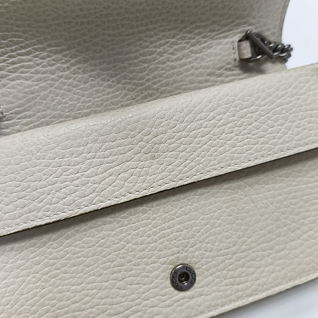 Dionysus Super Mini Calfskin Beige