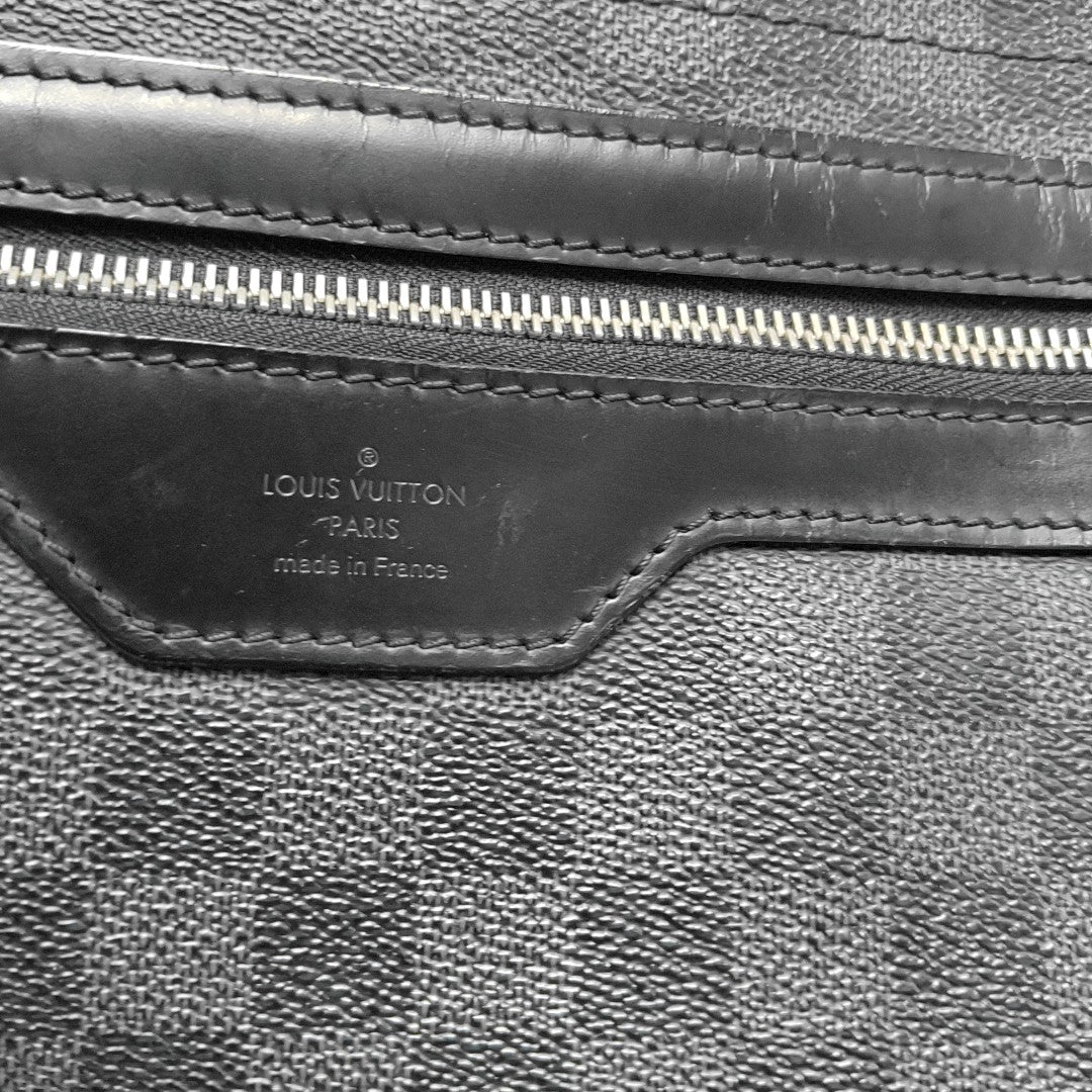 DANIEL Damier Graphite Coated Canvas Gray