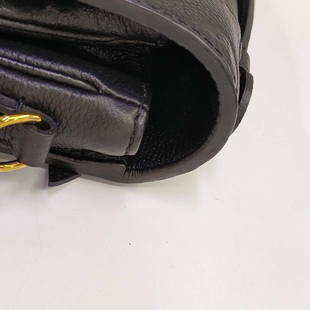 MÉTIS MM Monogram Calfskin Black