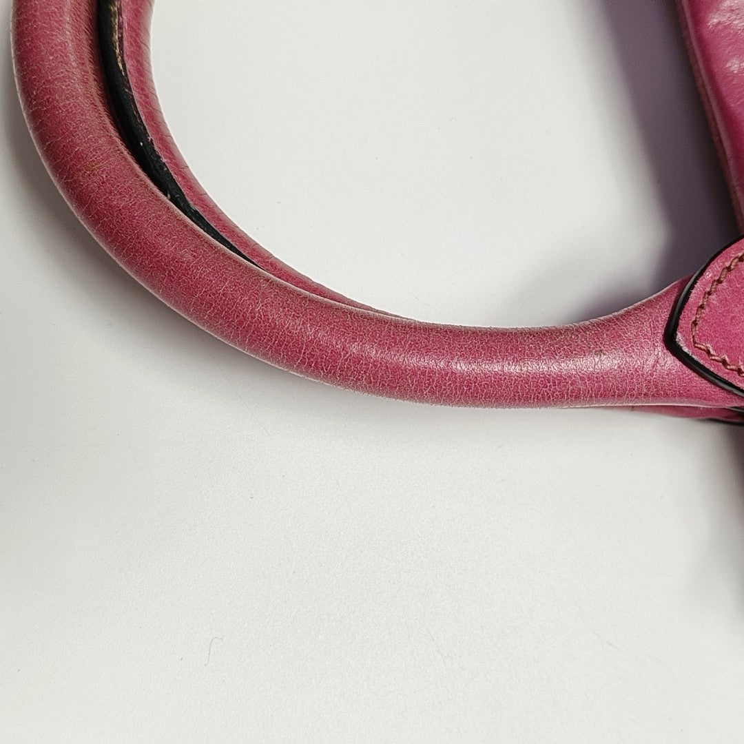 Bow Calfskin Pink