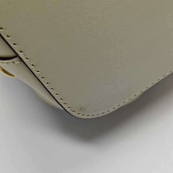 Mon Tresor Mini Calfskin White