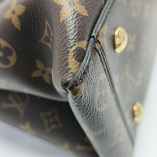 FLOWER Monogram Coated Canvas Brown
