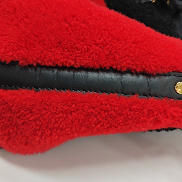 SPEEDY 25 Monogram Wool Black