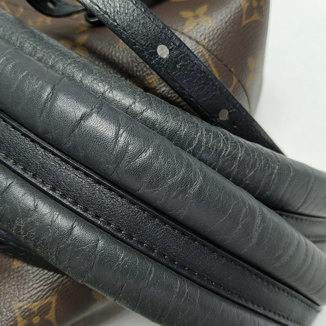 PALM SPRINGS PM Monogram Coated Canvas Brown