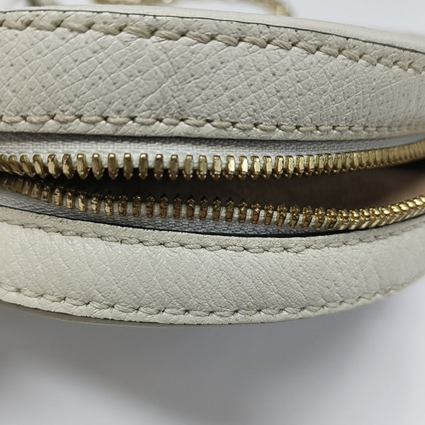 Ophidia Mini Calfskin White