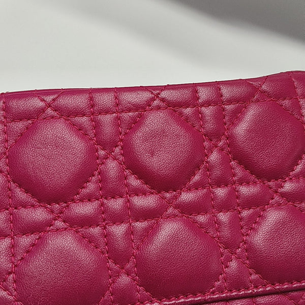 Cannage Lambskin Red