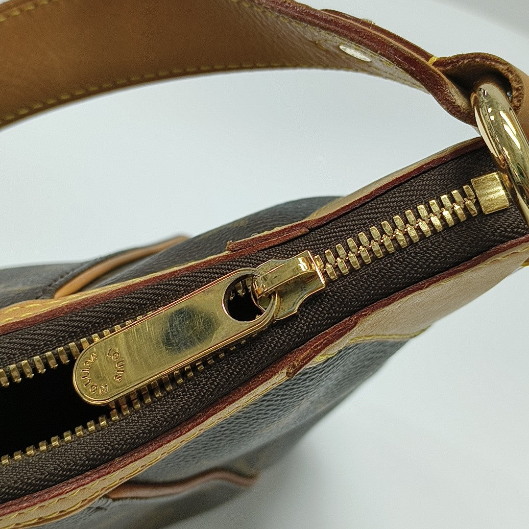 GALLIERA Monogram Coated Canvas Brown