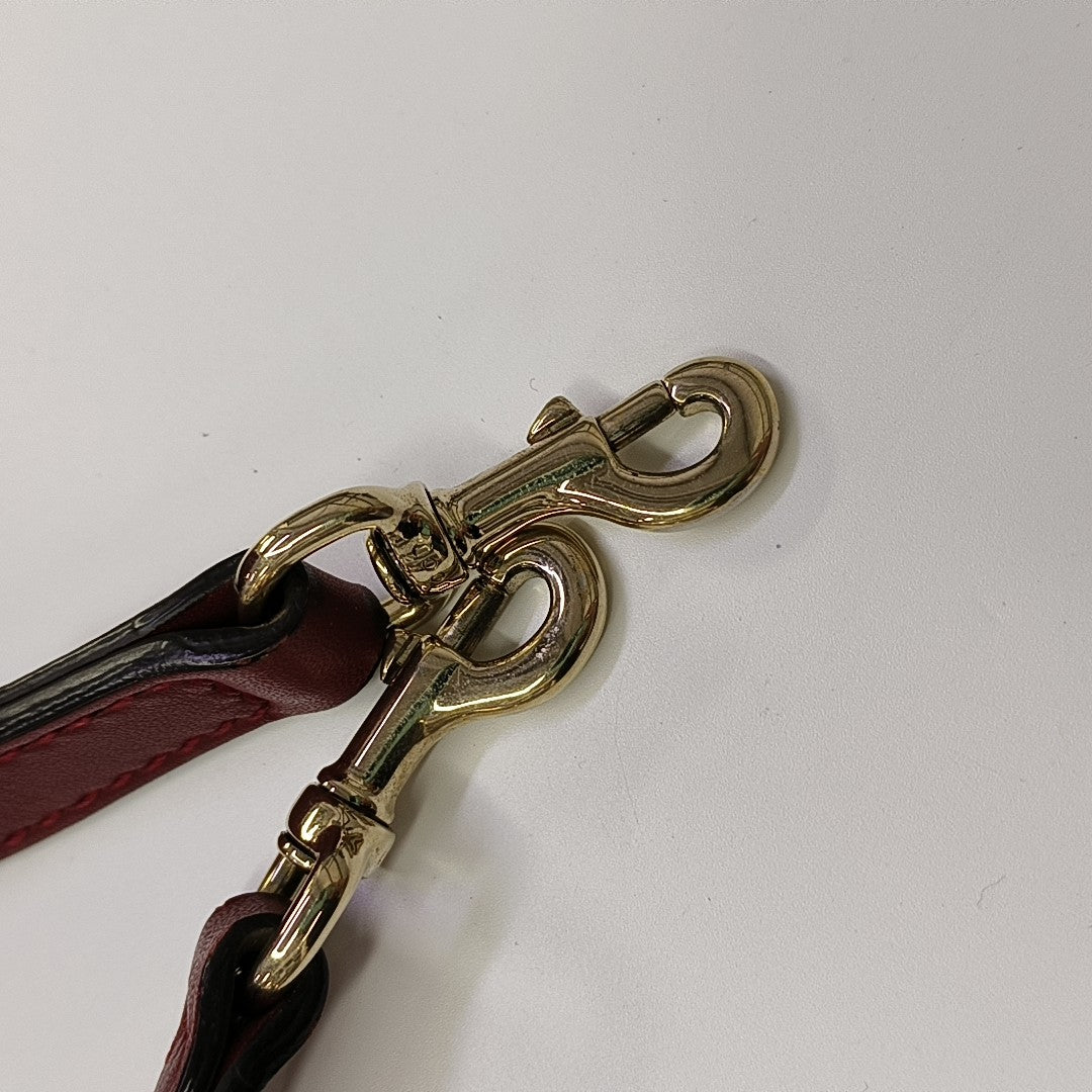 Microguccissima Monogram Calfskin Red