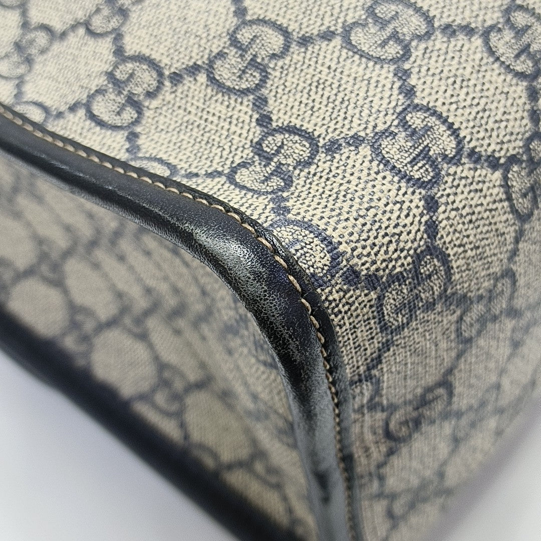 Monogram Coated Canvas Shoulder Bag Beige