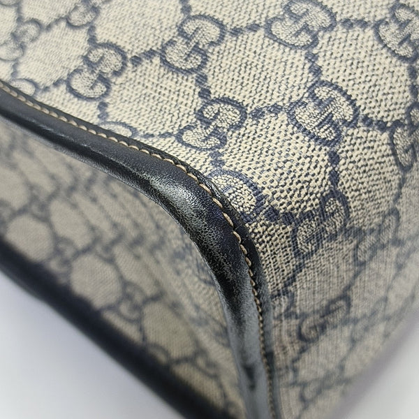 Monogram Coated Canvas Shoulder Bag Beige