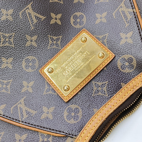 VINTAGE THAMES GM Monogram Coated Canvas Brown