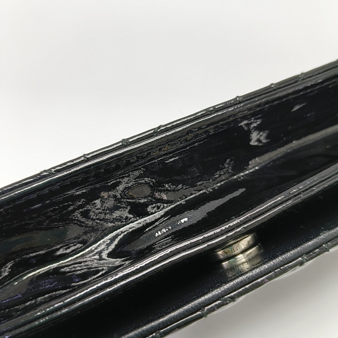 Lady Dior Medium Cannage Calfskin Black