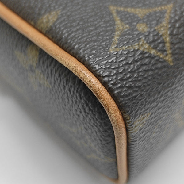 RECITAL Monogram Coated Canvas Brown