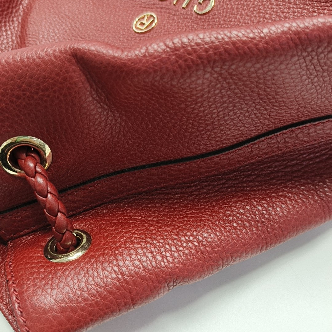 Calfskin Tote Bag Red