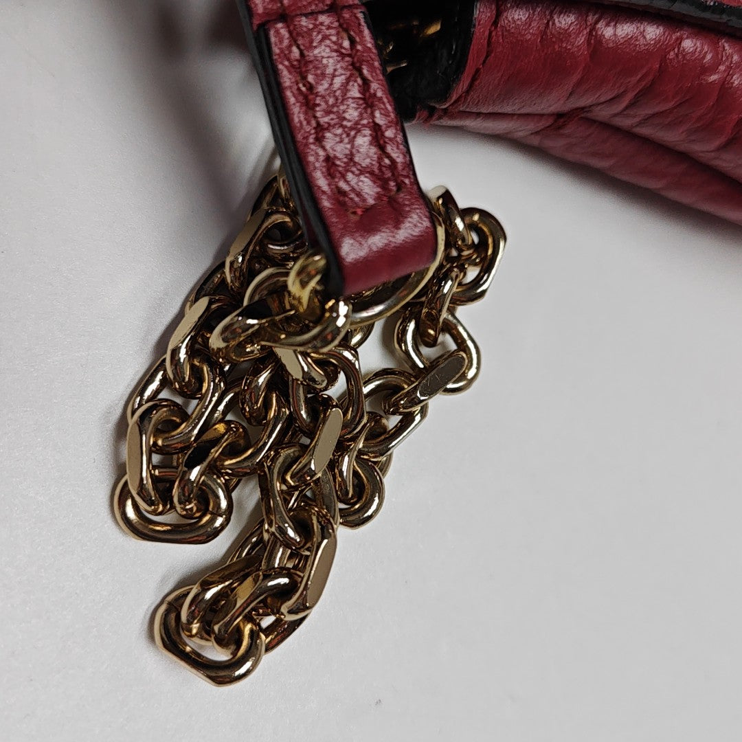 Mildenhall Medium Calfskin Red