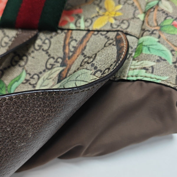 Tian Monogram Coated Canvas Brown