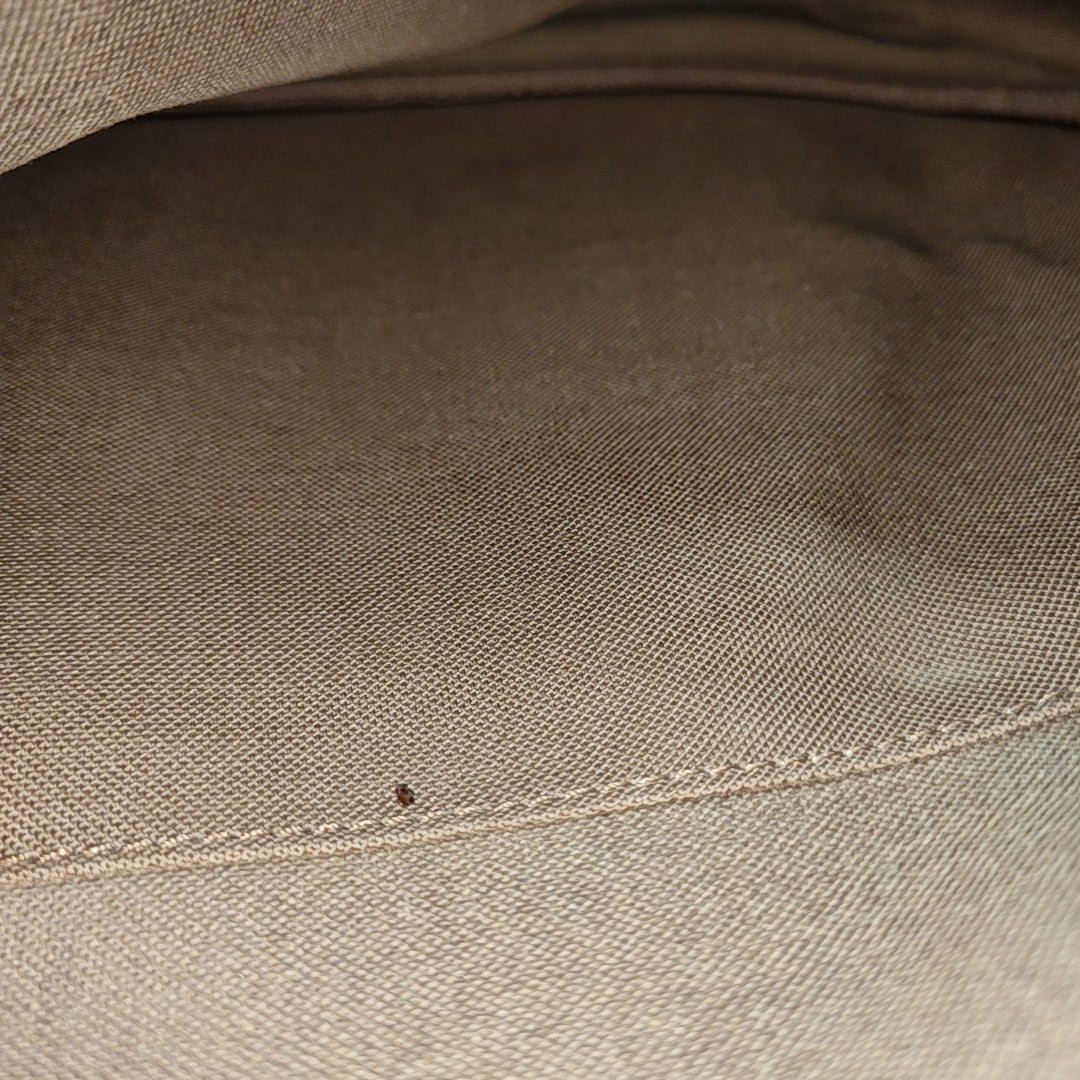 MARNE Monogram Coated Canvas Brown