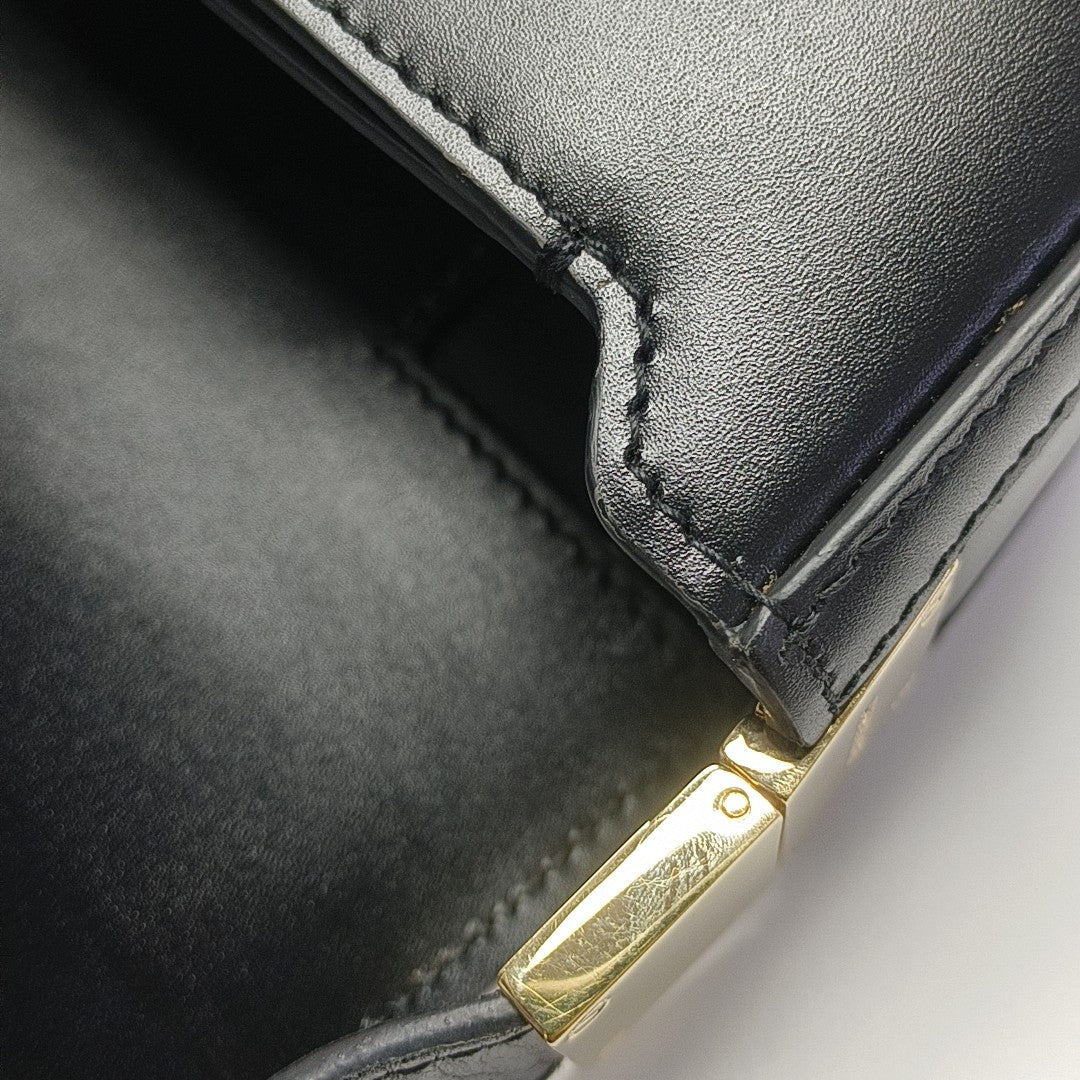 Olympia Small Calfskin Black