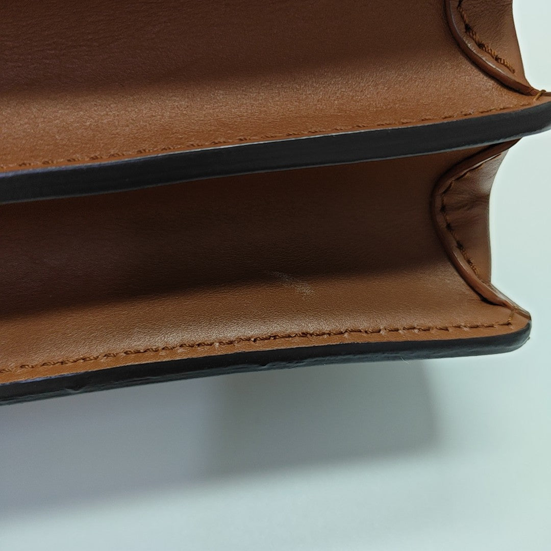 DAUPHINE Mini Coated Canvas Brown