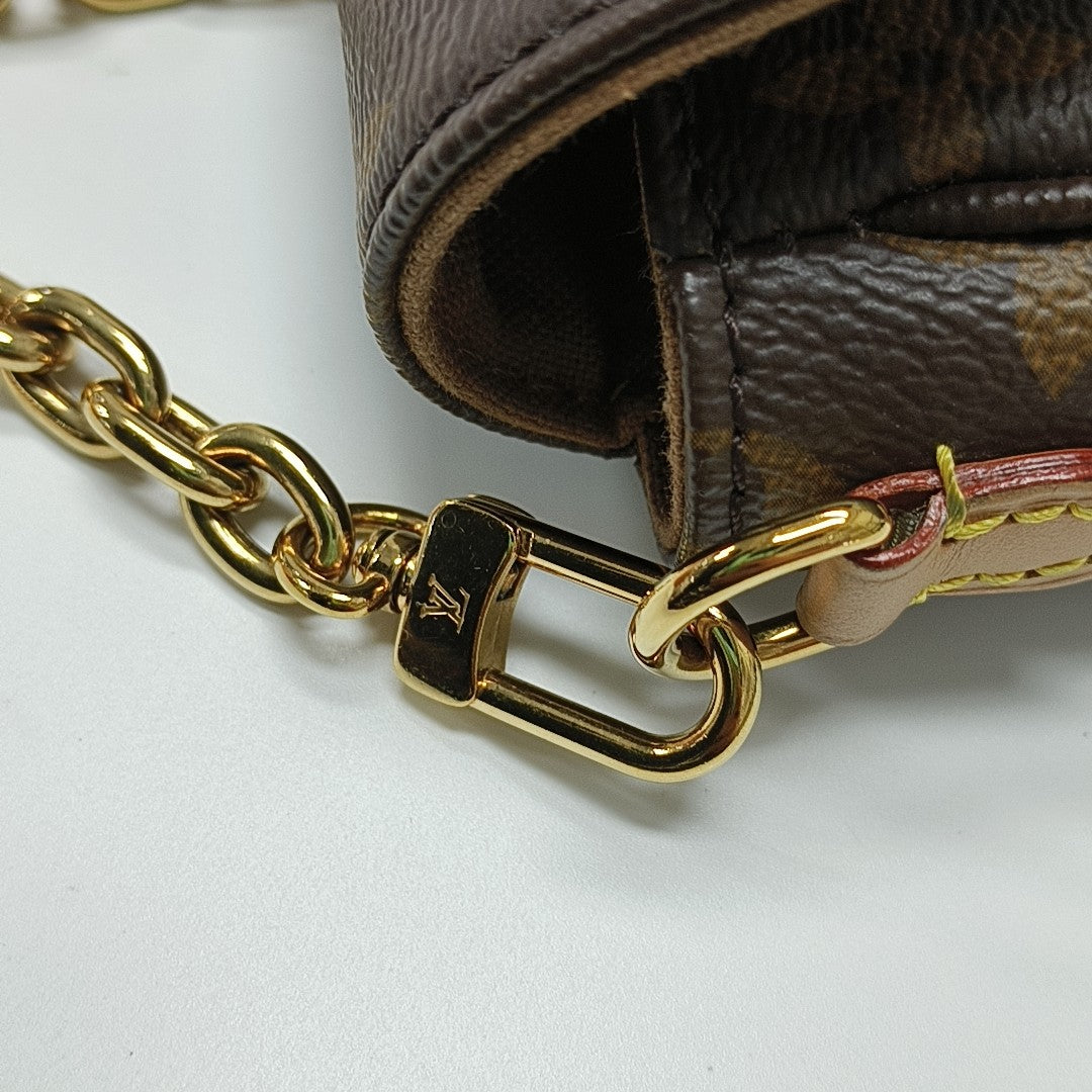 IVY Monogram Coated Canvas Brown