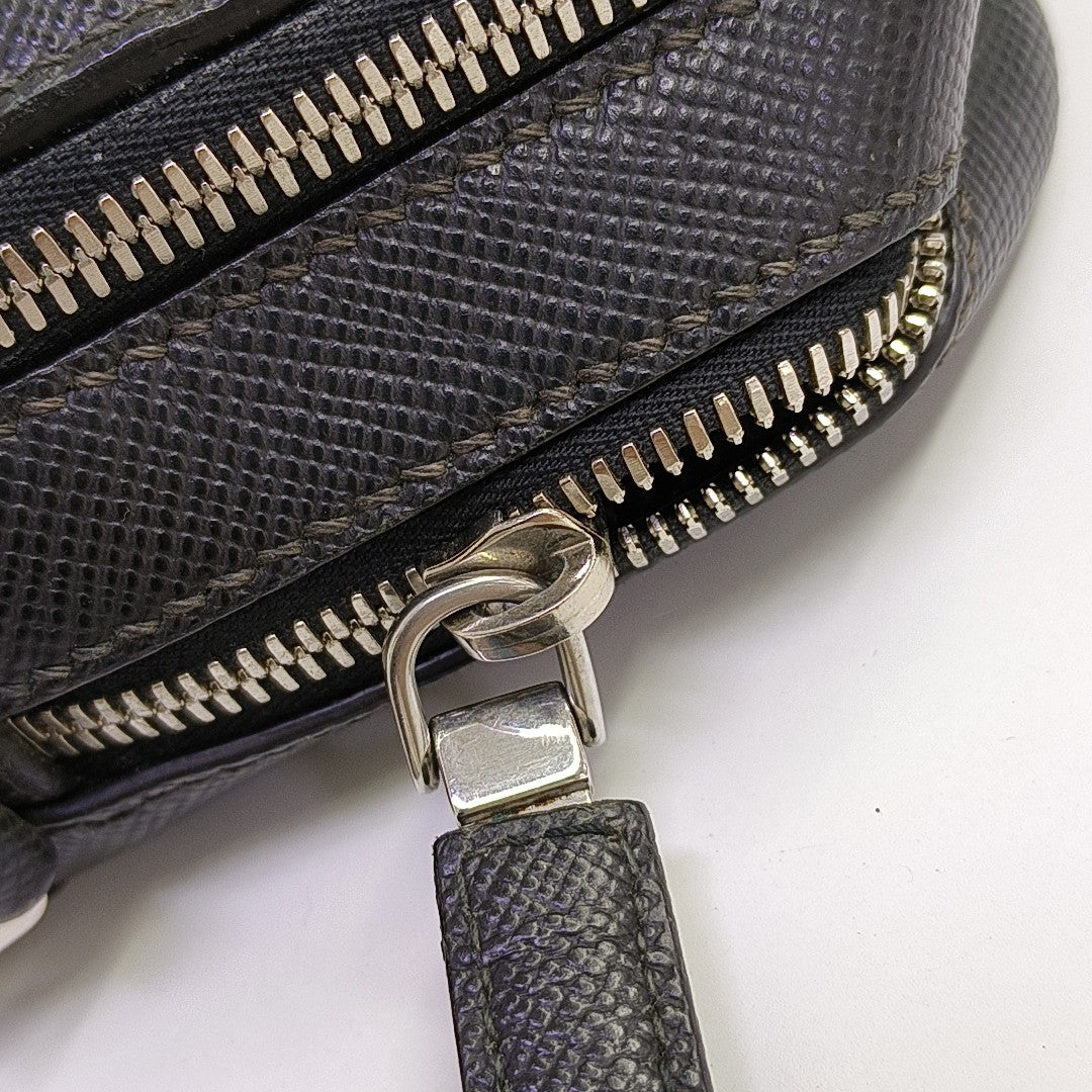 Calfskin Shoulder Bag Black