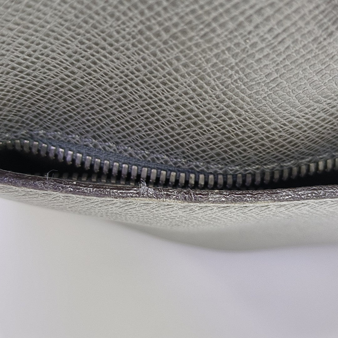 Calfskin Top Handle Bag Gray