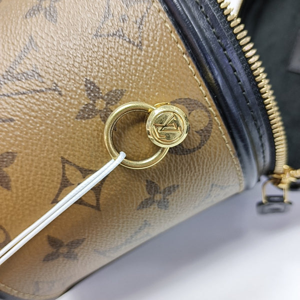 CANNES PM Monogram Coated Canvas Brown