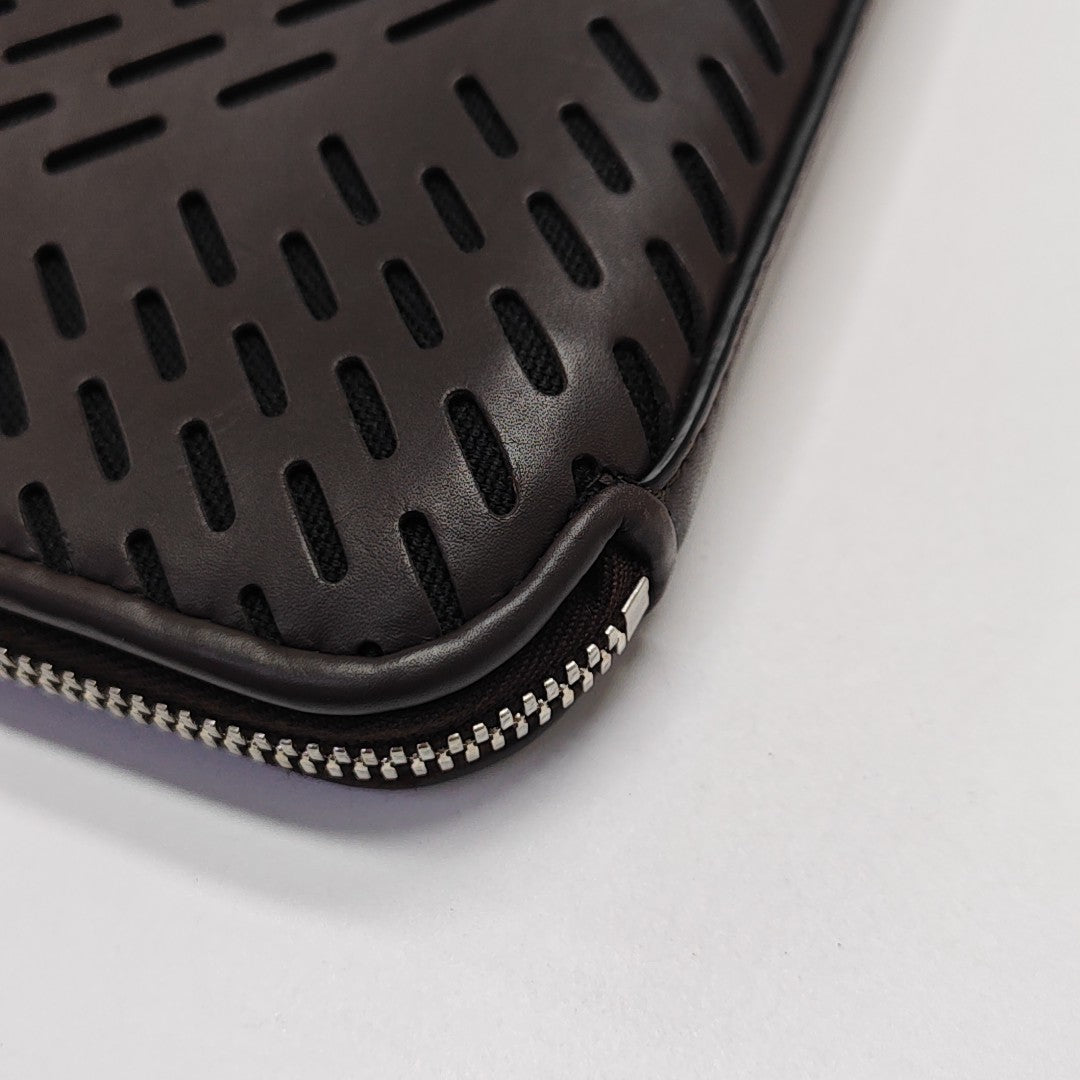 Calfskin Clutch Brown