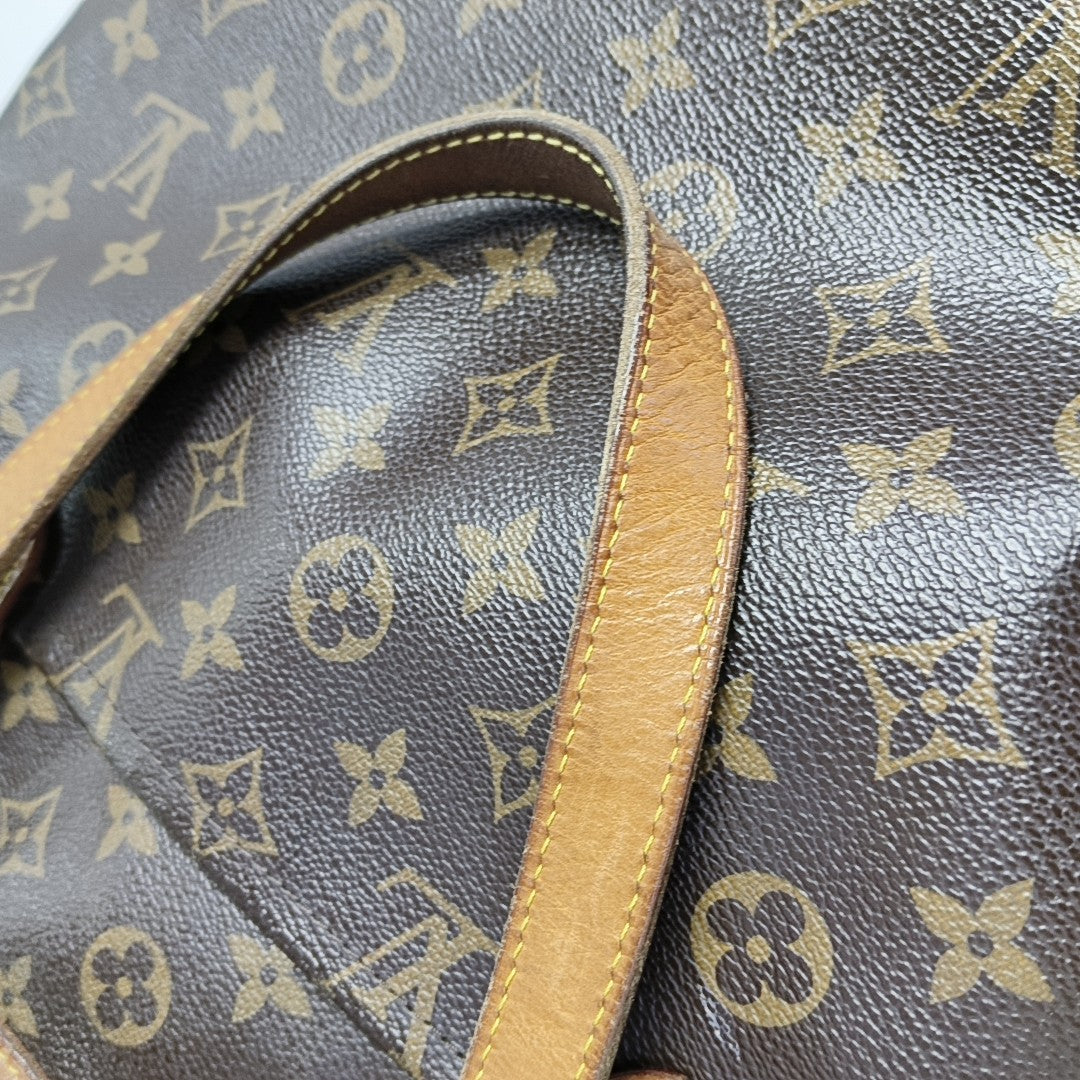 ODEON Monogram Coated Canvas Brown