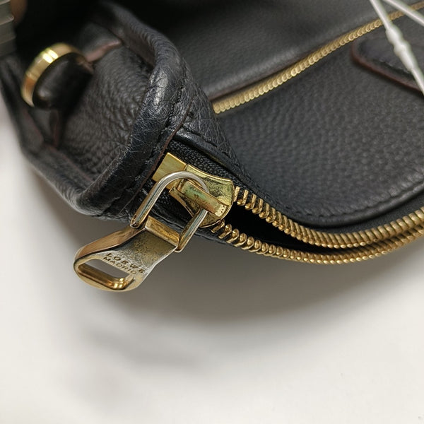Calfskin Shoulder Bag Black
