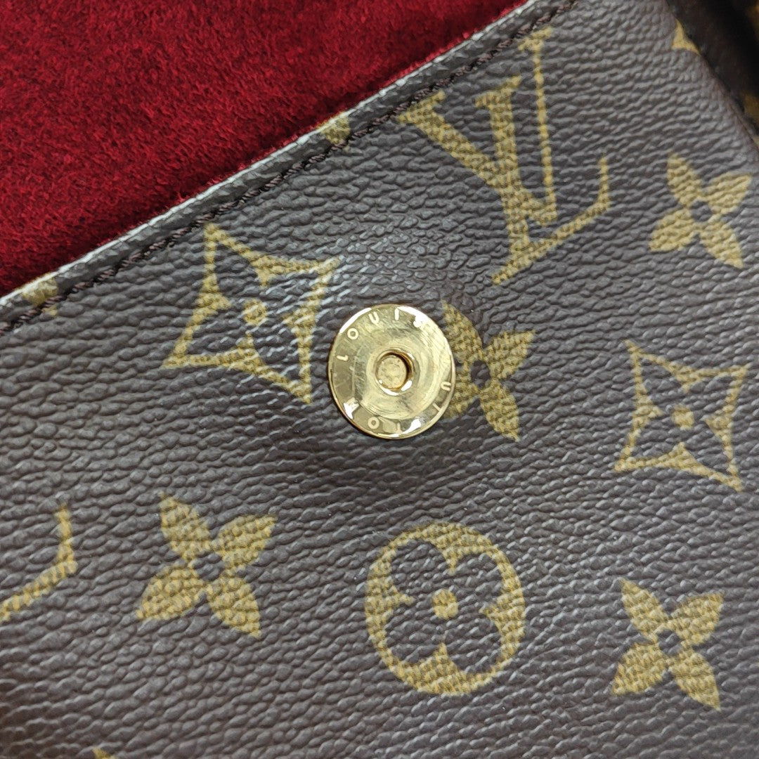 VIVA CITE Monogram Coated Canvas Brown