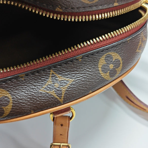 BOITE CHAPEAU MM Monogram Coated Canvas Brown