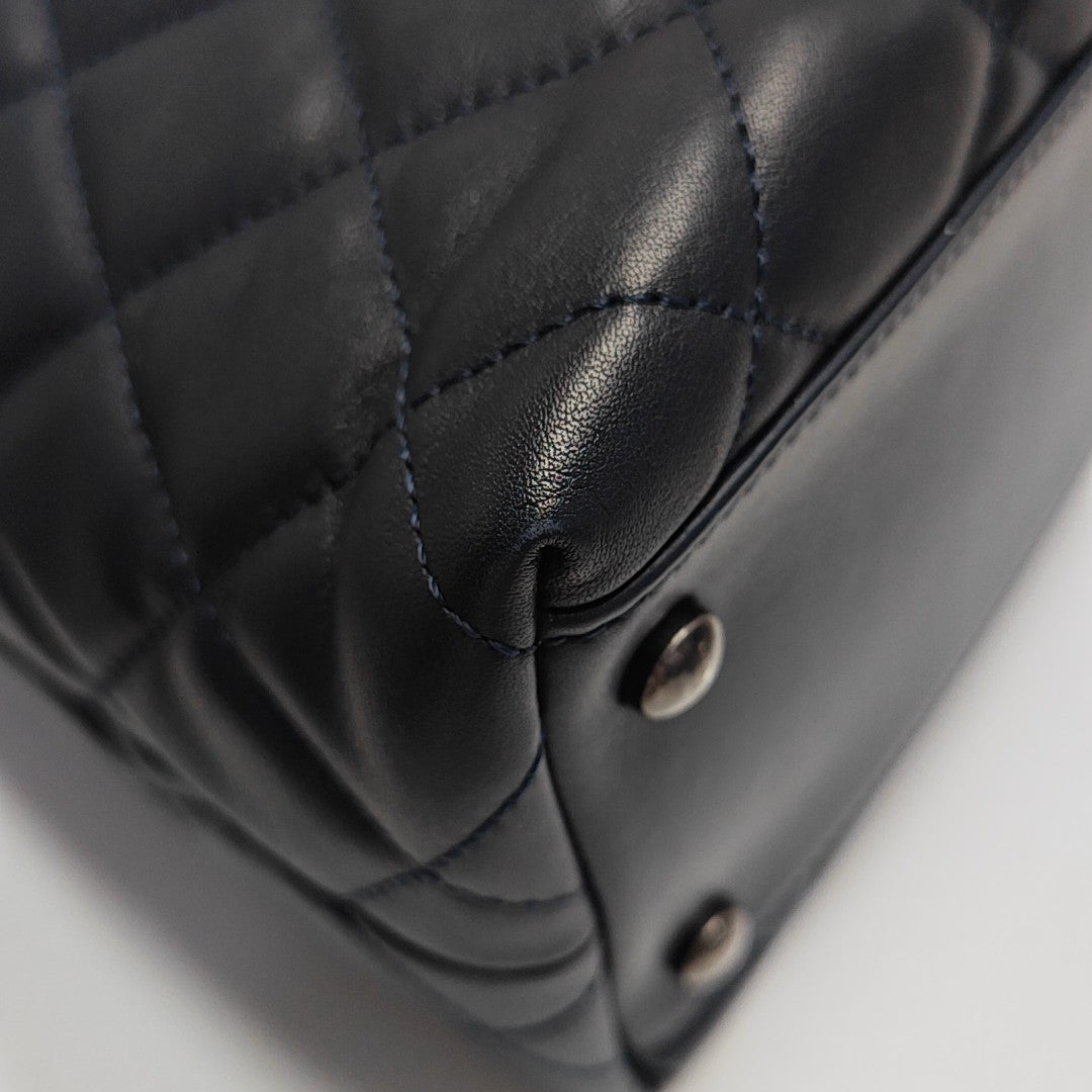 PORTOBELLO Quilted Calfskin Blue