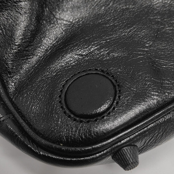 Le Cagole Mini Calfskin Black
