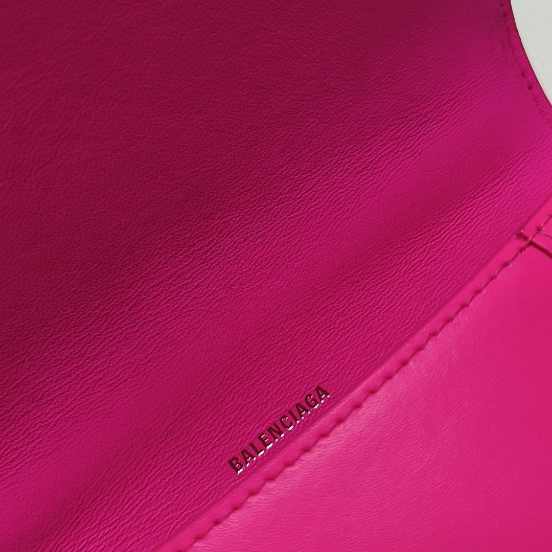 Hourglass S Calfskin Pink