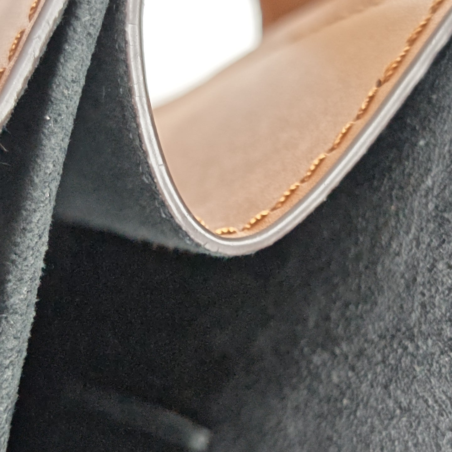 DAUPHINE Mini Monogram Coated Canvas Brown