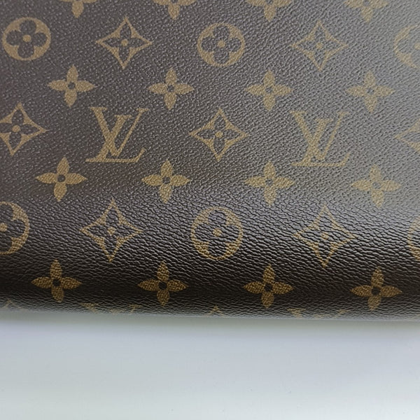 DAUPHINE MM Monogram Coated Canvas Brown